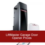 liftmaster garage door opener prices