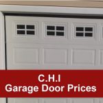 CHI garage door prices