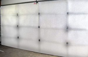 reflective foam garage door insulation kit
