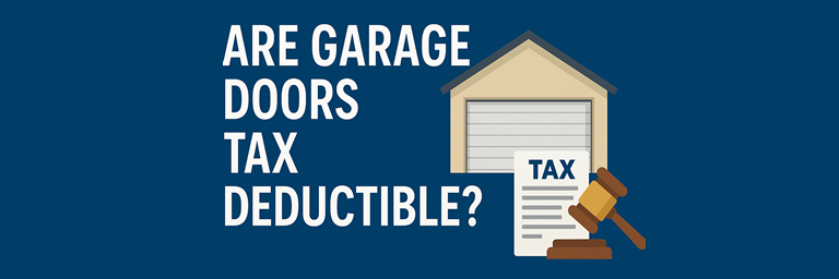 are garage doors tax deductable