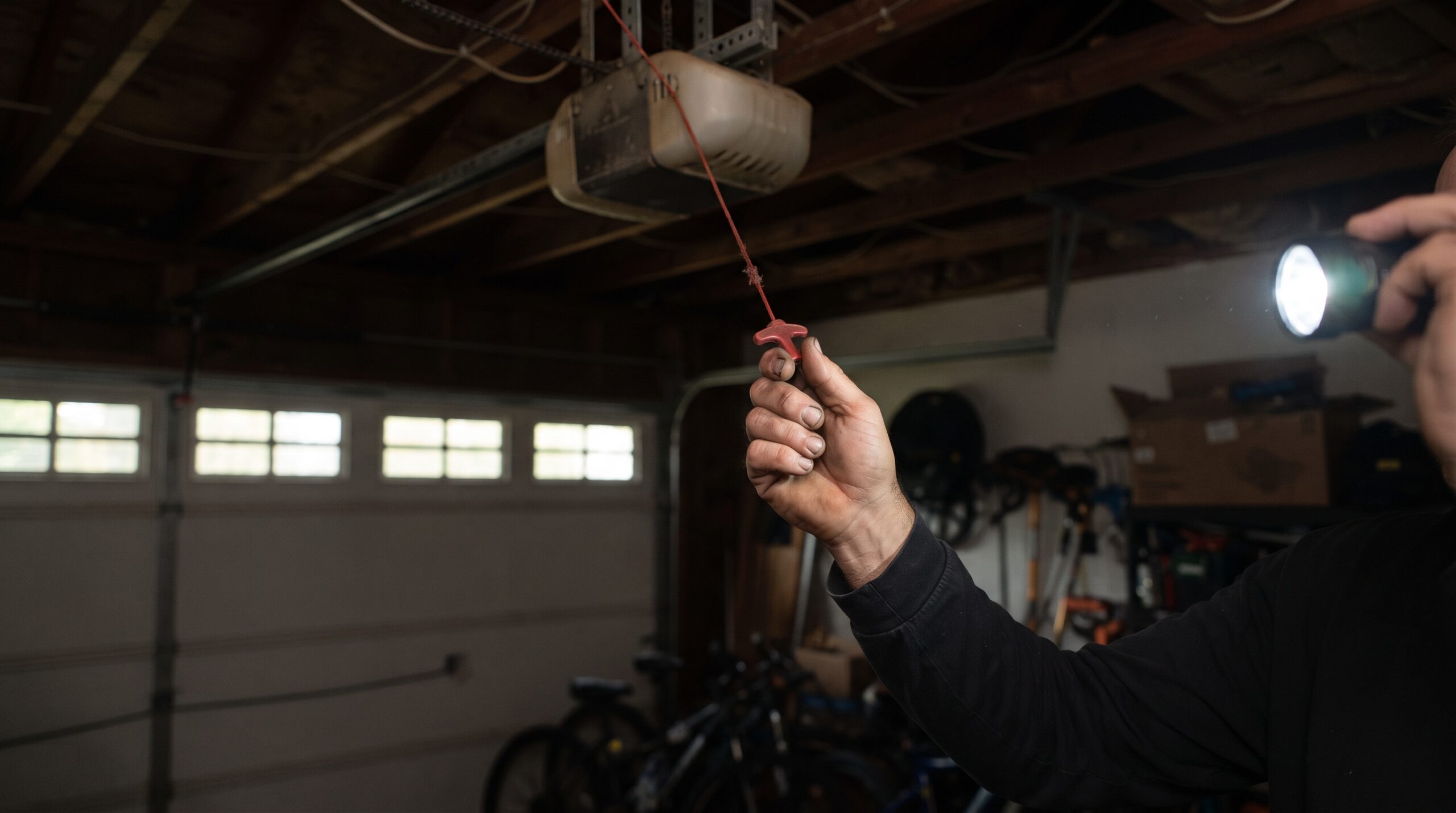 How to Open Your Garage Door When the Power Is Out